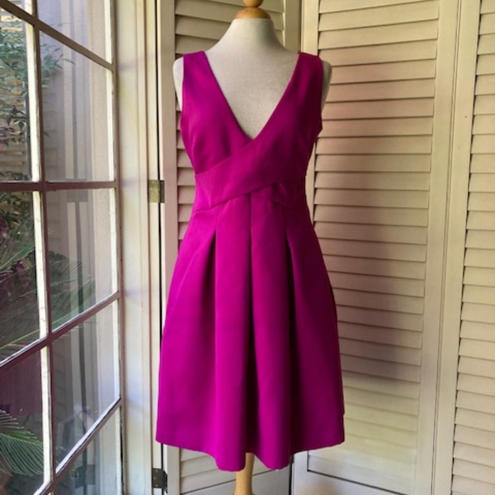 Halston Heritage A-line  Dress